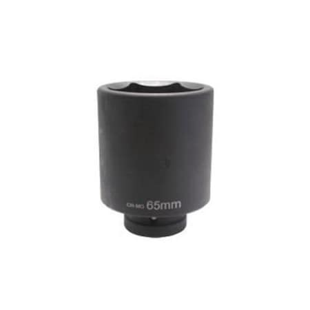 Big Roc Tools 65Mm, 1 in, Dr Cr-Mo Air Deep Impact Socket BI38797